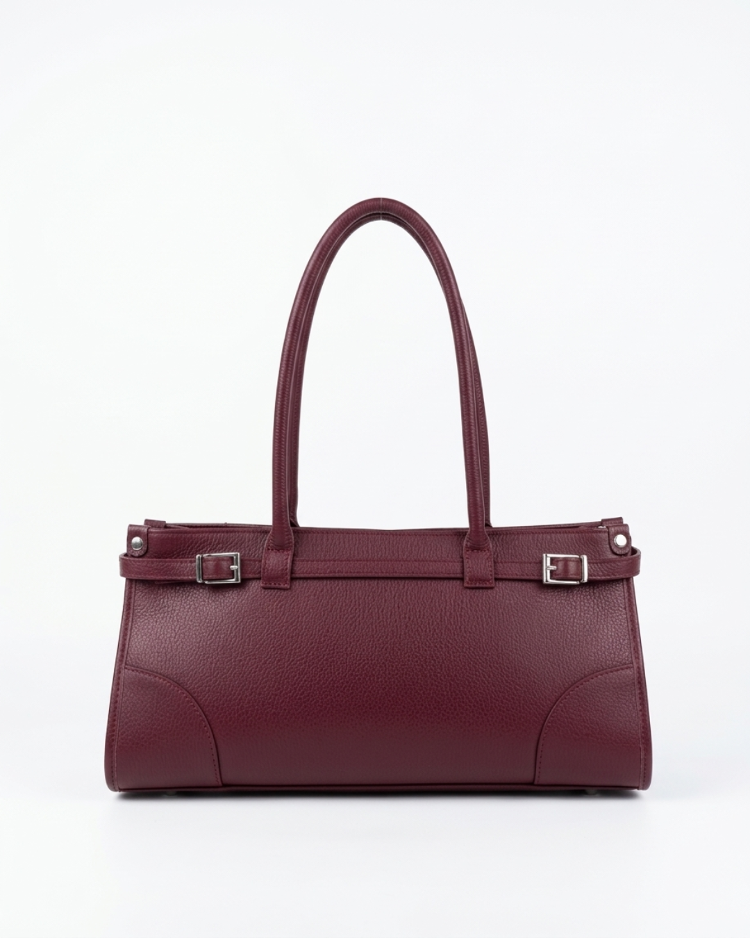 Borsa NICOLE - vera pelle/argento
