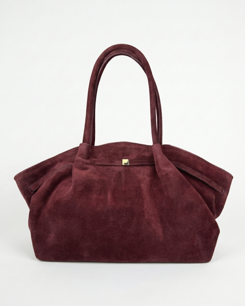 Borsa Victoria con tracolla - vera pelle suede