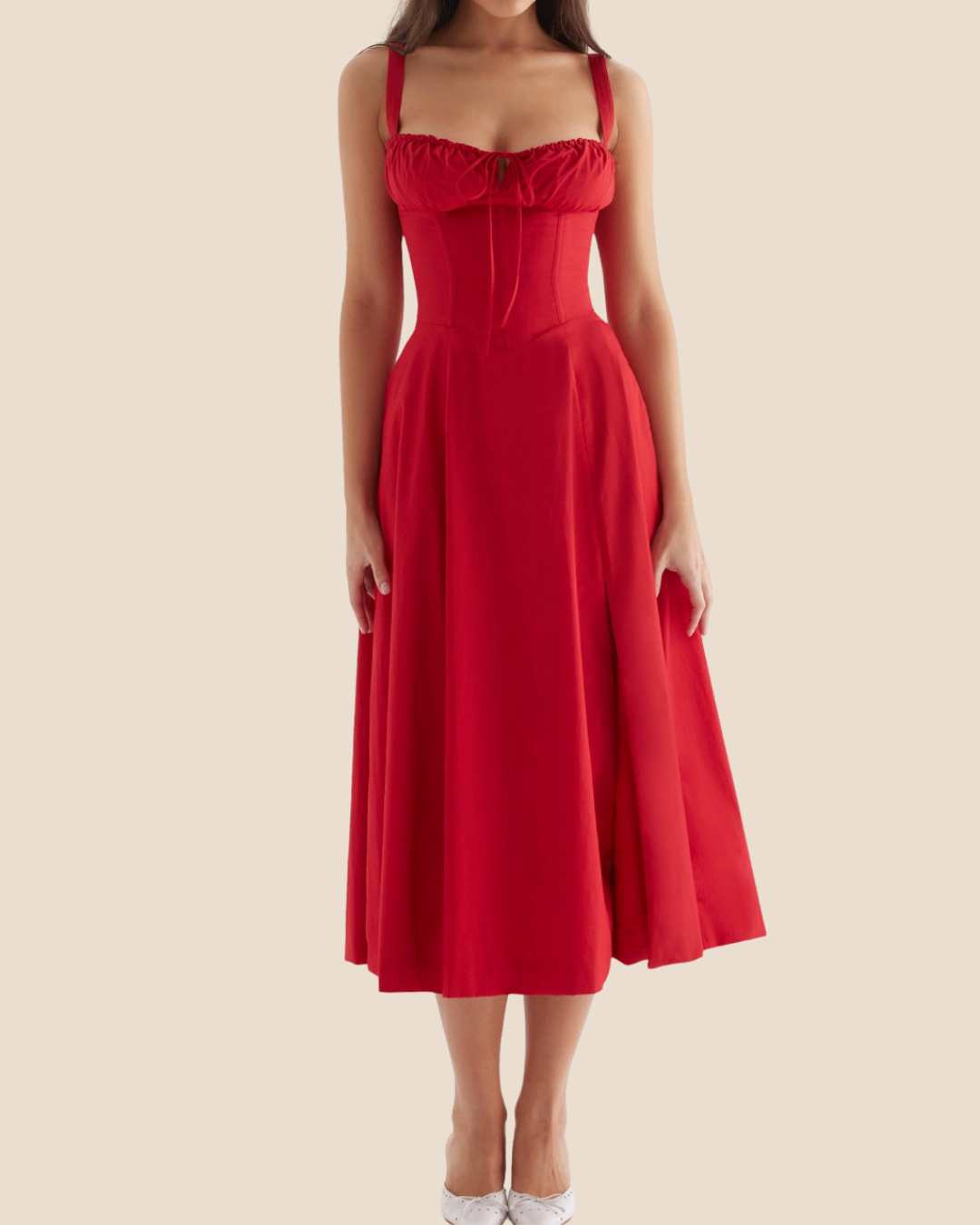 Abito CAPRI - rosso