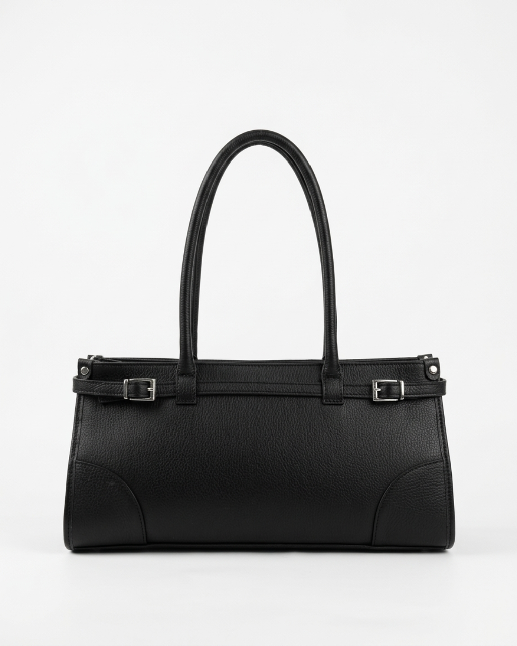Borsa NICOLE - vera pelle/argento