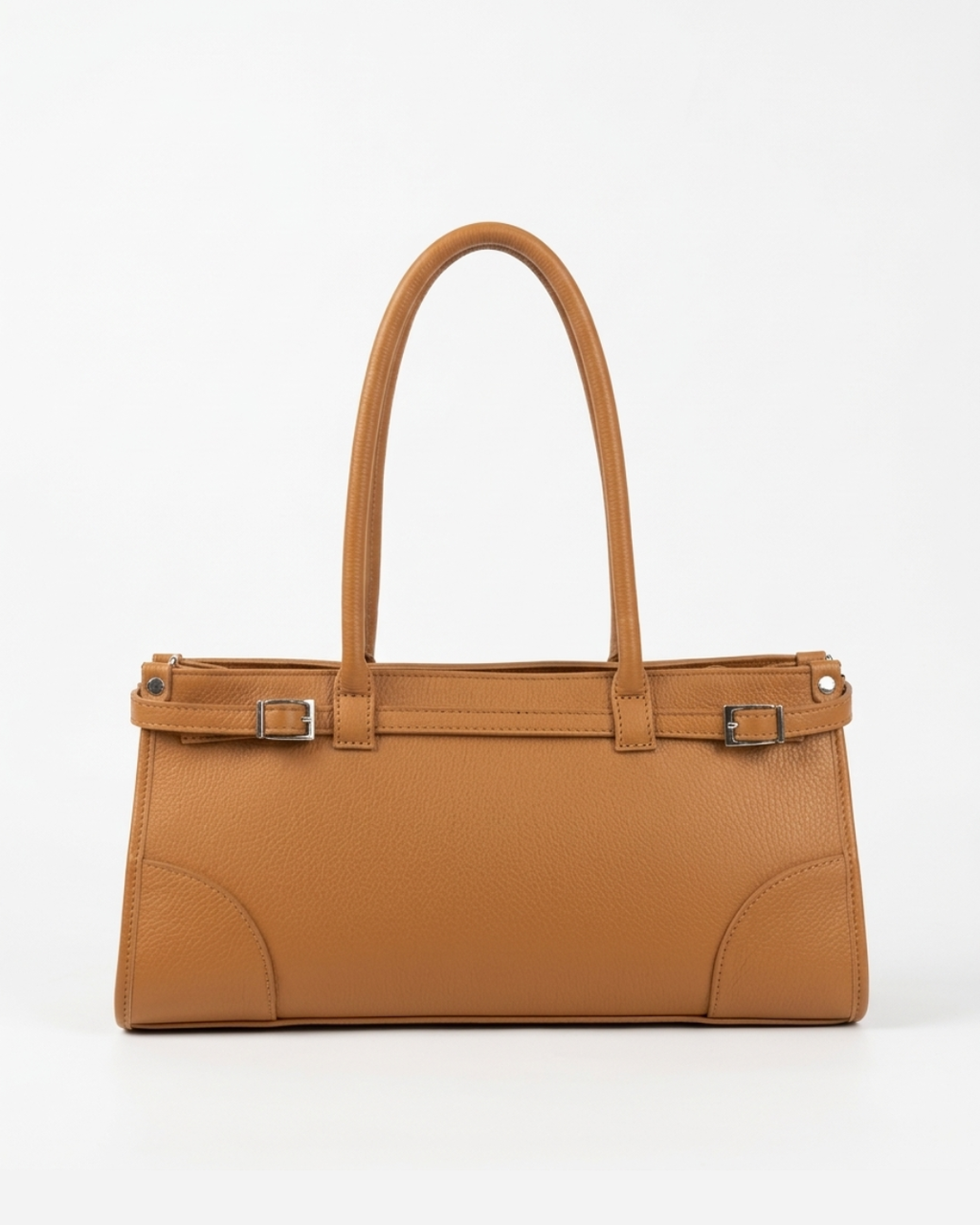 Borsa NICOLE - vera pelle/argento