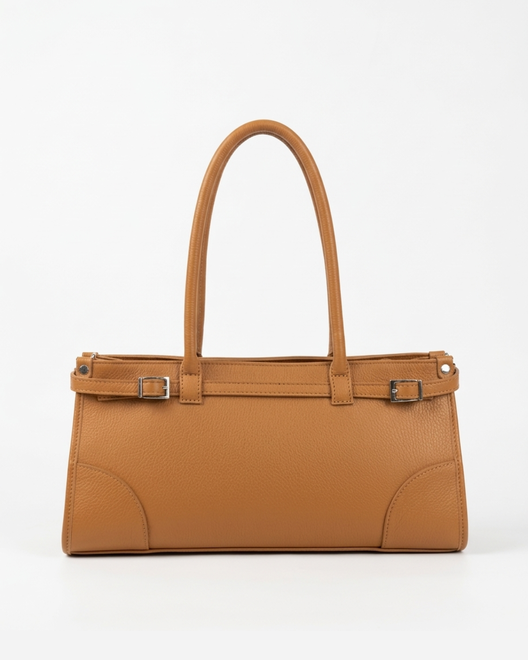 Borsa NICOLE - vera pelle/argento