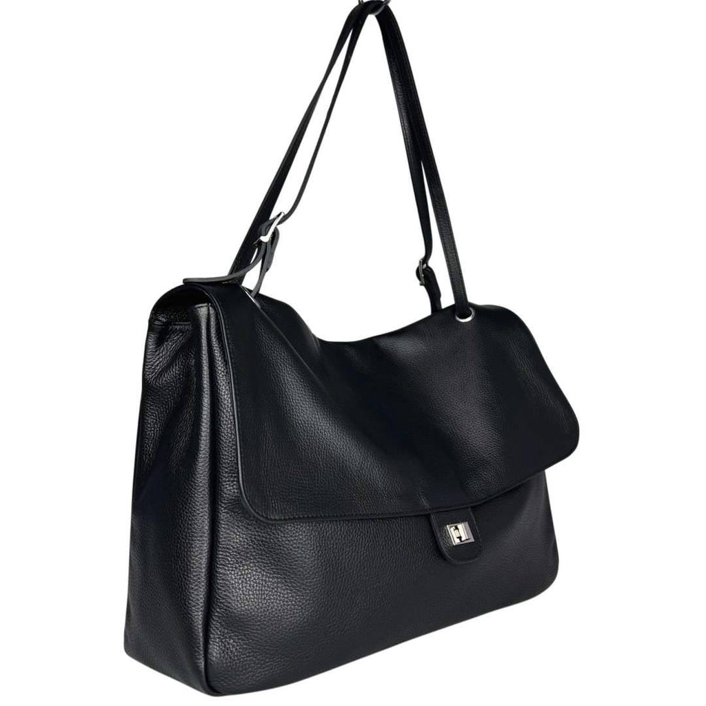 JISELLE MAXI - vera pelle/argento