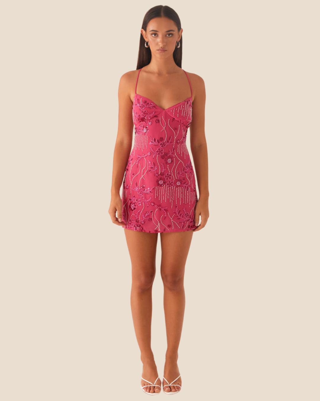 Mini Dress MOLLY - fucsia