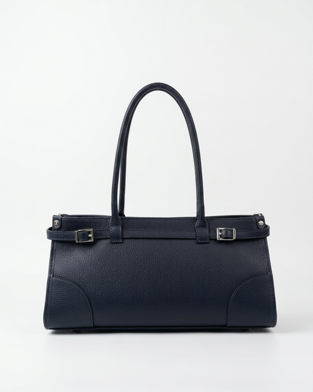 Borsa NICOLE - vera pelle/argento