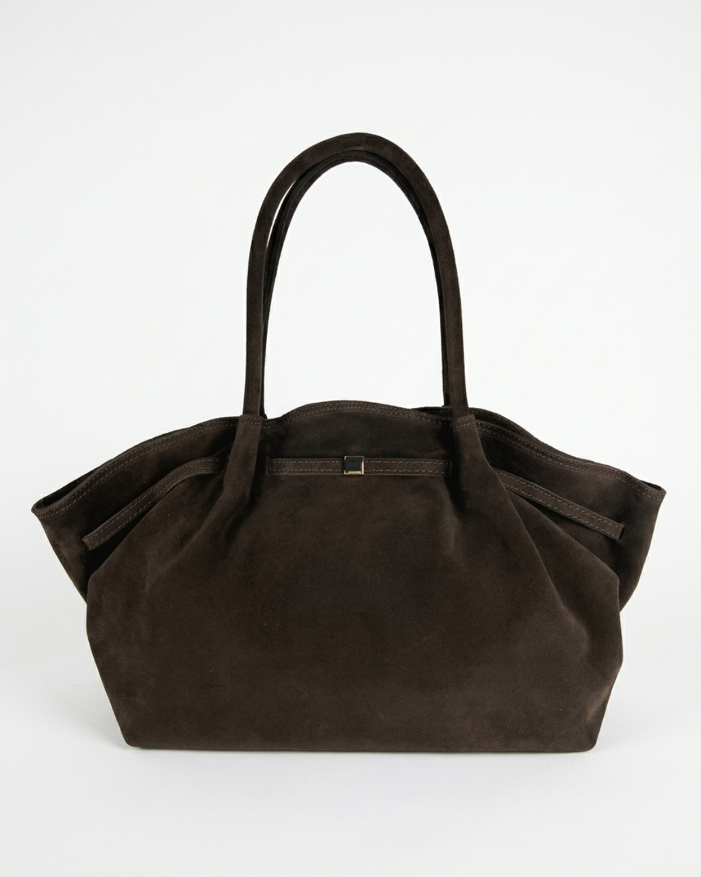 Borsa Victoria con tracolla - vera pelle suede