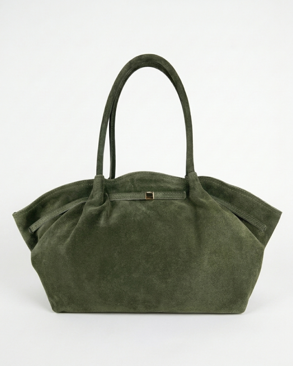 Borsa Victoria con tracolla - vera pelle suede