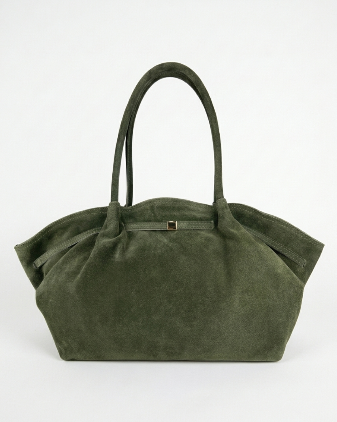 Borsa Victoria con tracolla - vera pelle suede