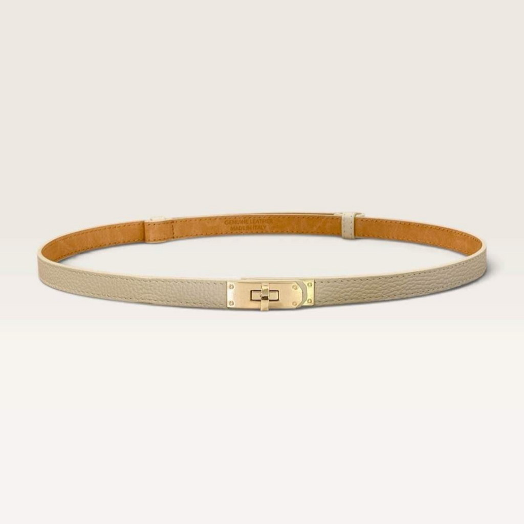 Cintura JISELLE - vera pelle/oro