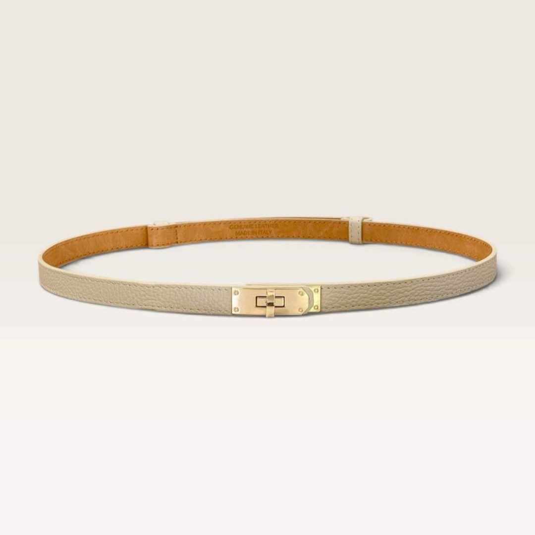 Cintura JISELLE - vera pelle/oro