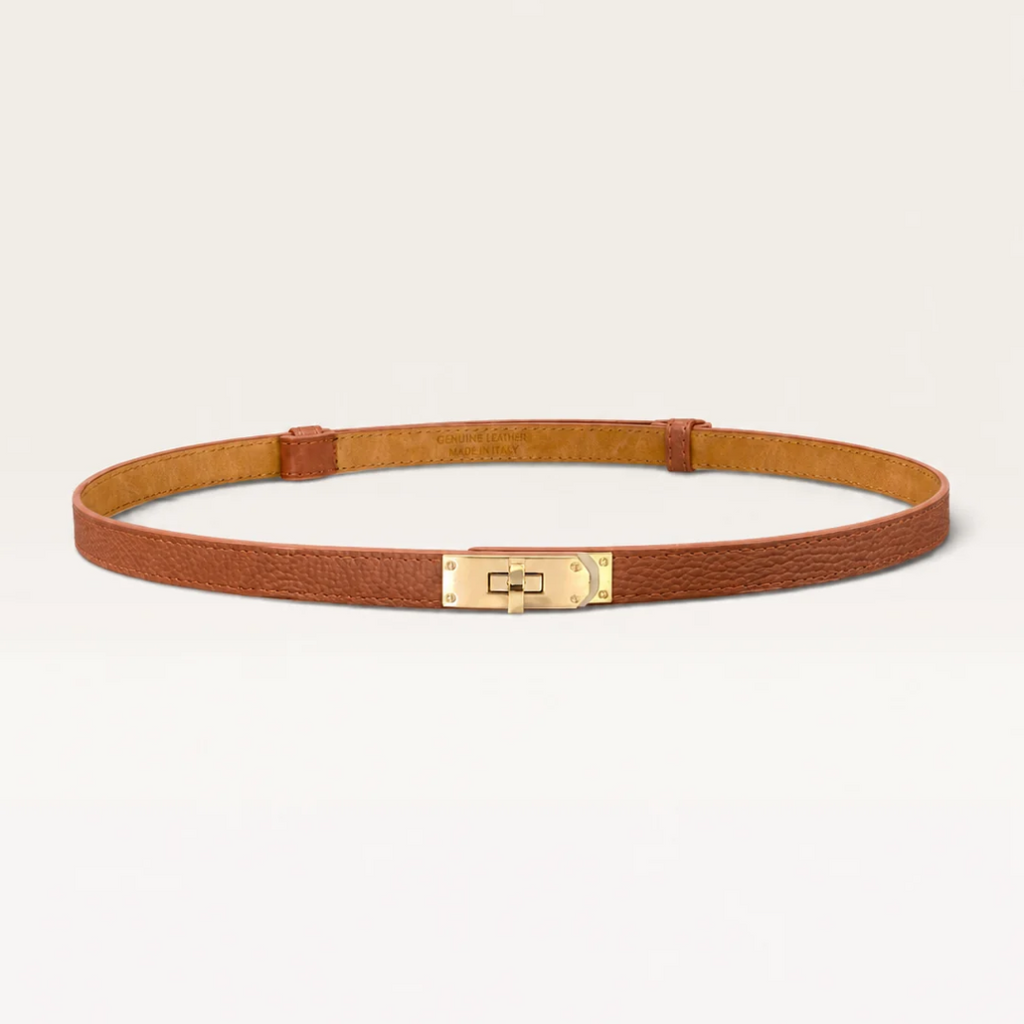 Cintura JISELLE - vera pelle/oro