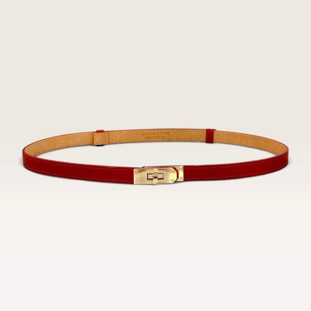 Cintura JISELLE - vera pelle/oro