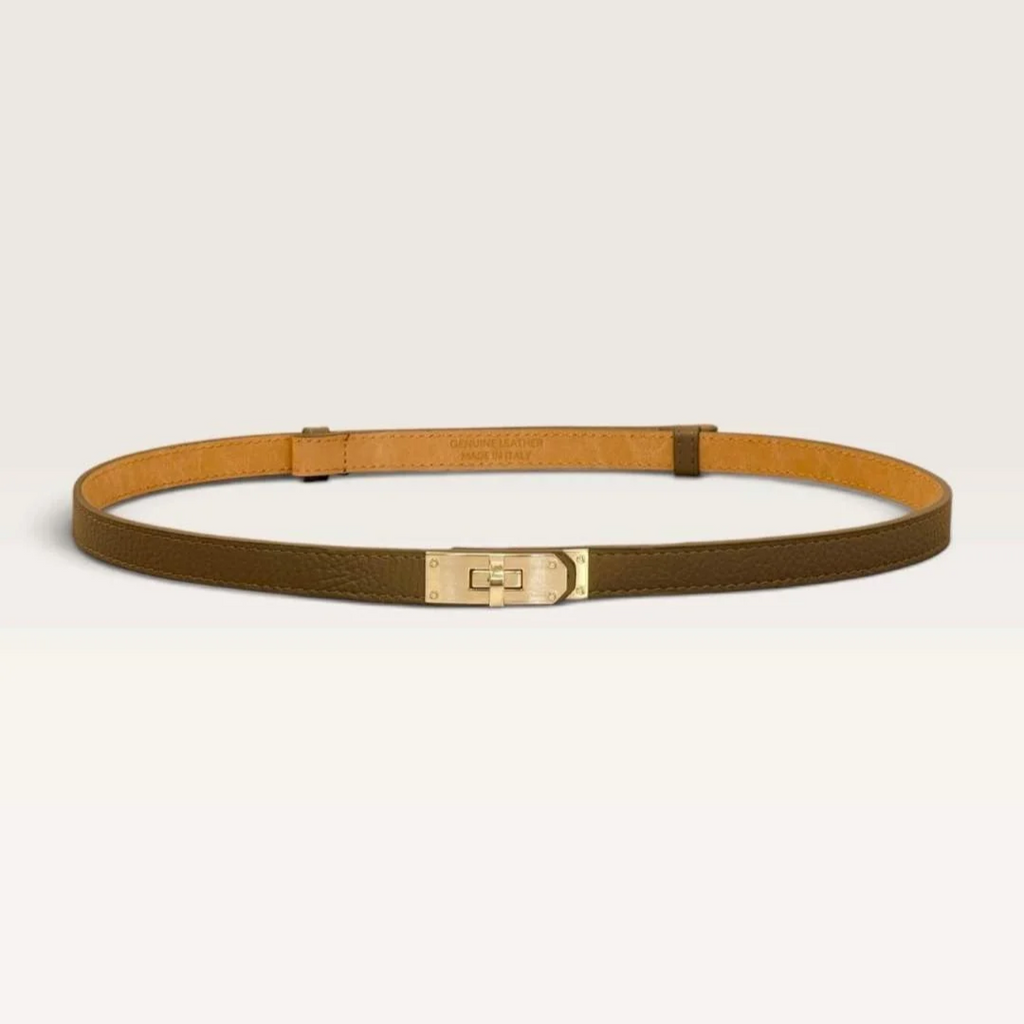 Cintura JISELLE - vera pelle/oro