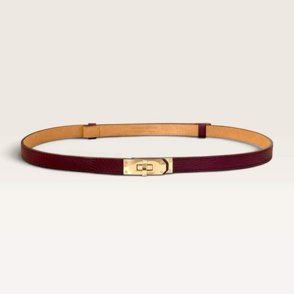 Cintura JISELLE - vera pelle/oro