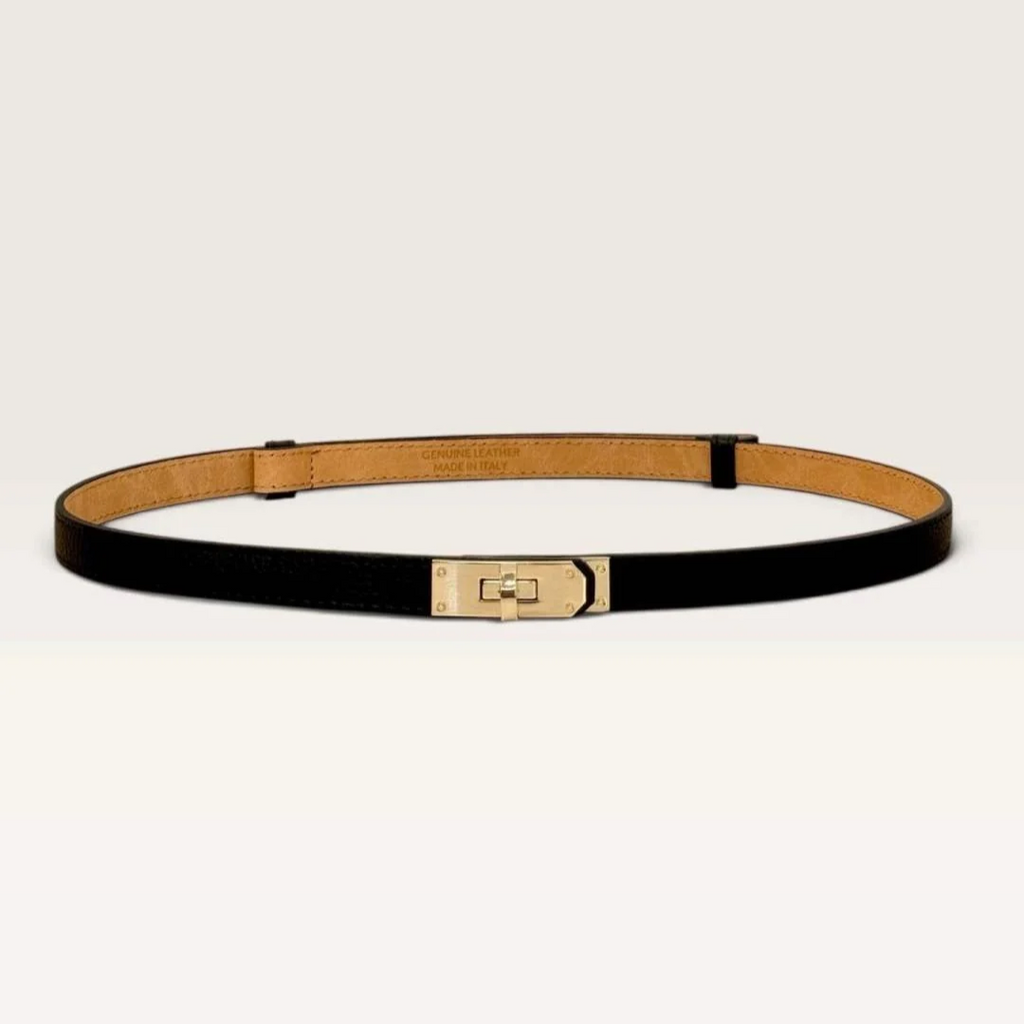 Cintura JISELLE - vera pelle/oro