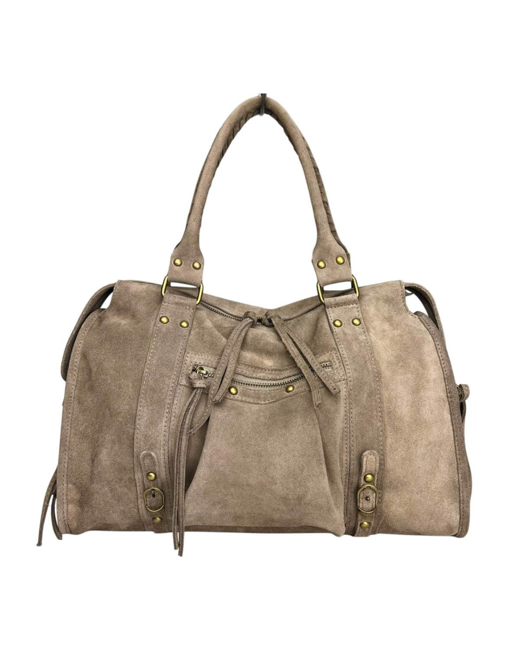 Borsa NEW YORK - vera pelle suede