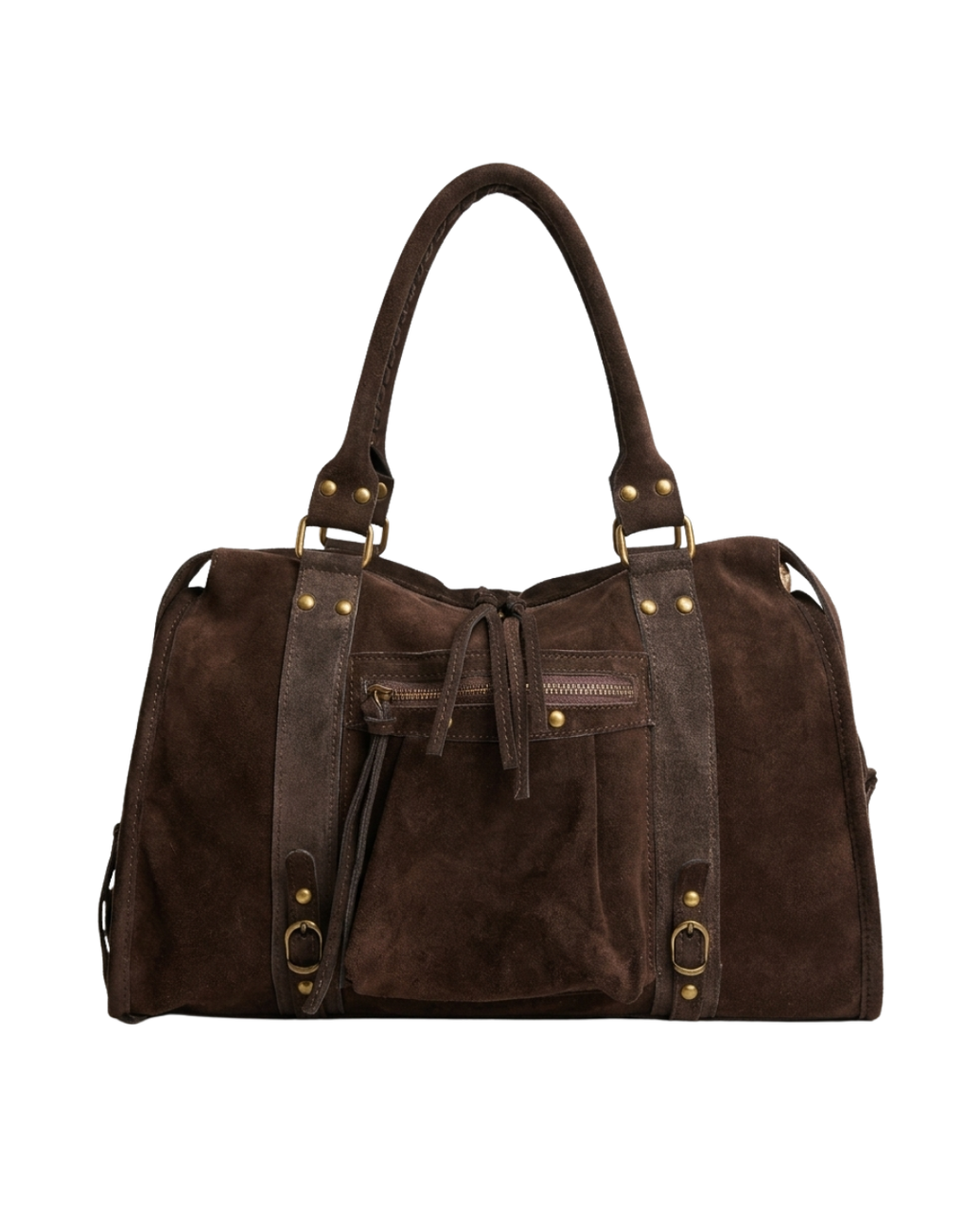 Borsa NEW YORK - vera pelle suede