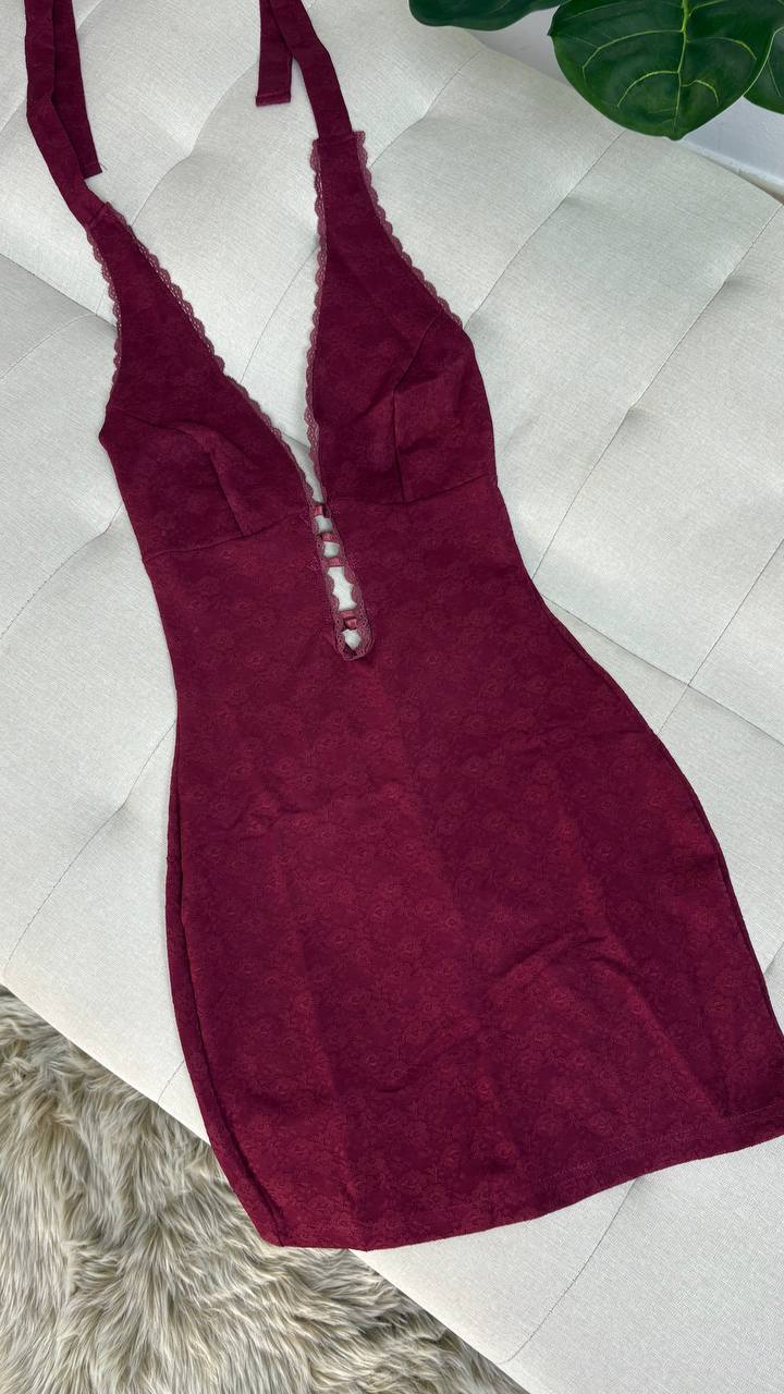 Dress JENNY - bordeaux