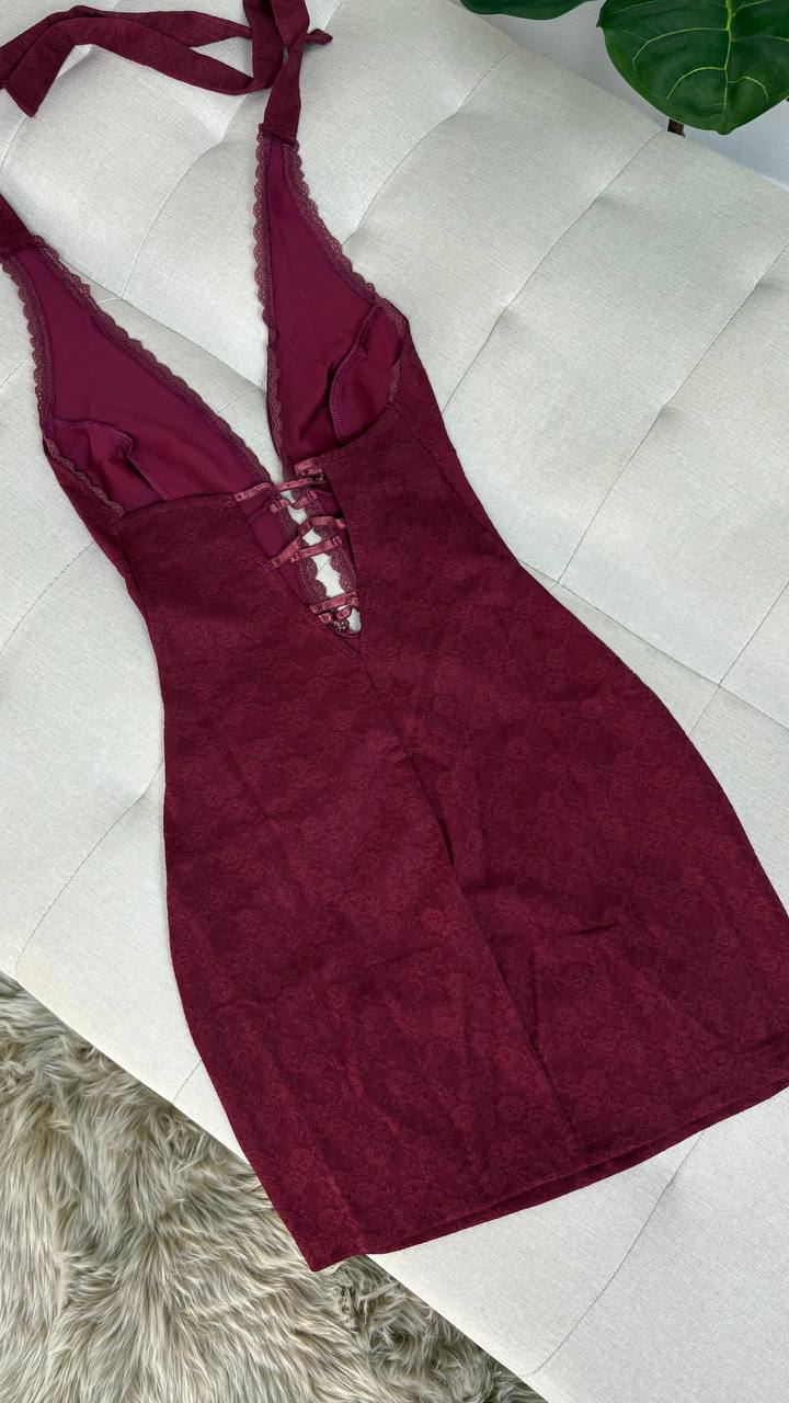 Dress JENNY - bordeaux