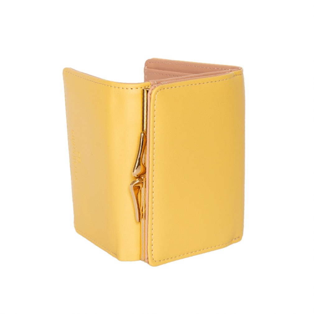 PORTAFOGLIO AURORA - GIALLO