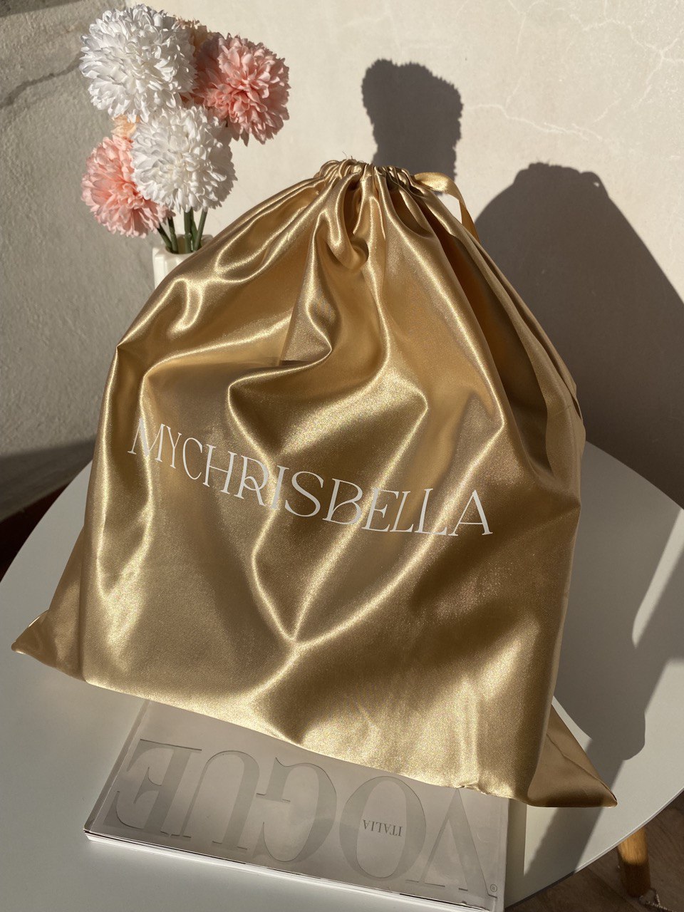 Dust bag effetto seta - MyChrisbella